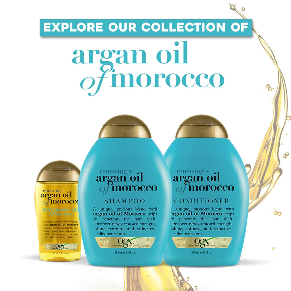 OGX Extra Strength Renewing + Argan Oil of Morocco Penetrating Hair Oil Treatment Find Your New Look Today!